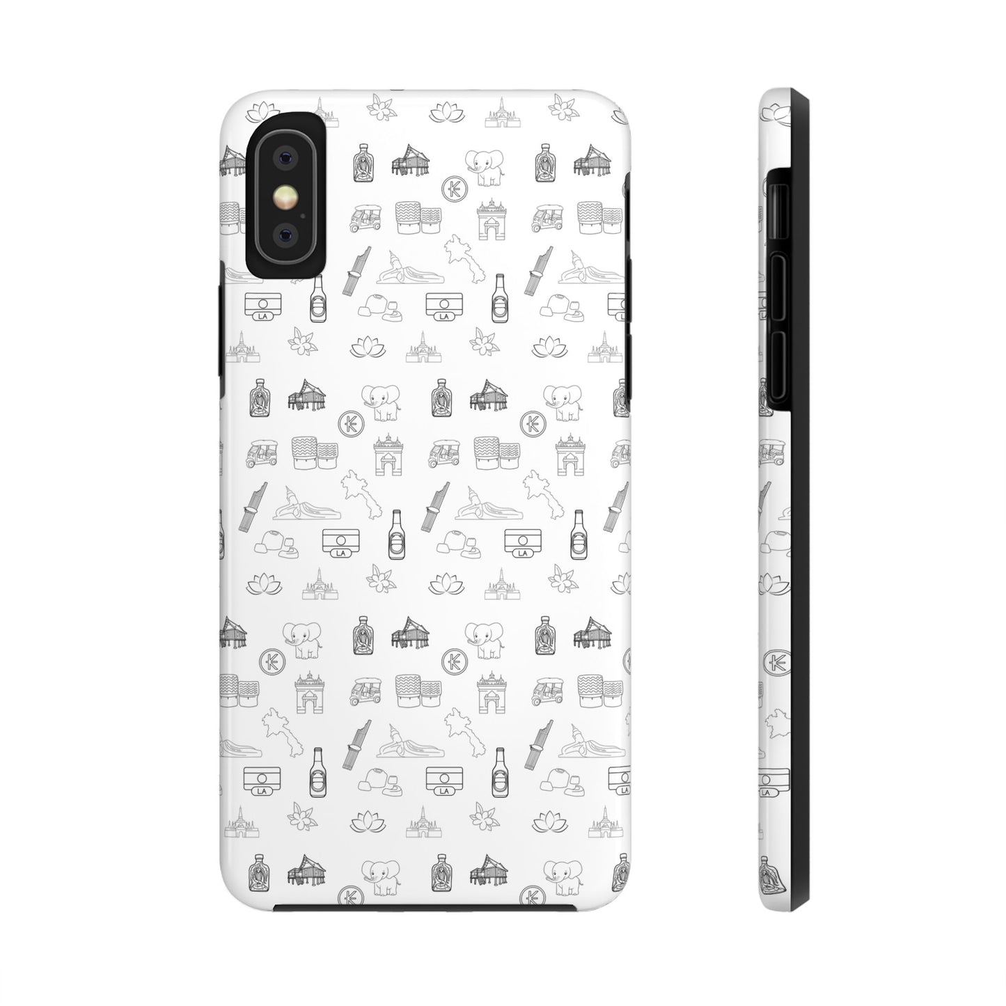 Tough Phone Cases "Lao Icons"