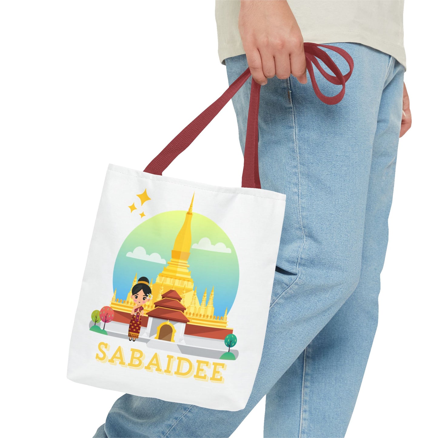 Tote Bag (AOP) "Sabaidee"