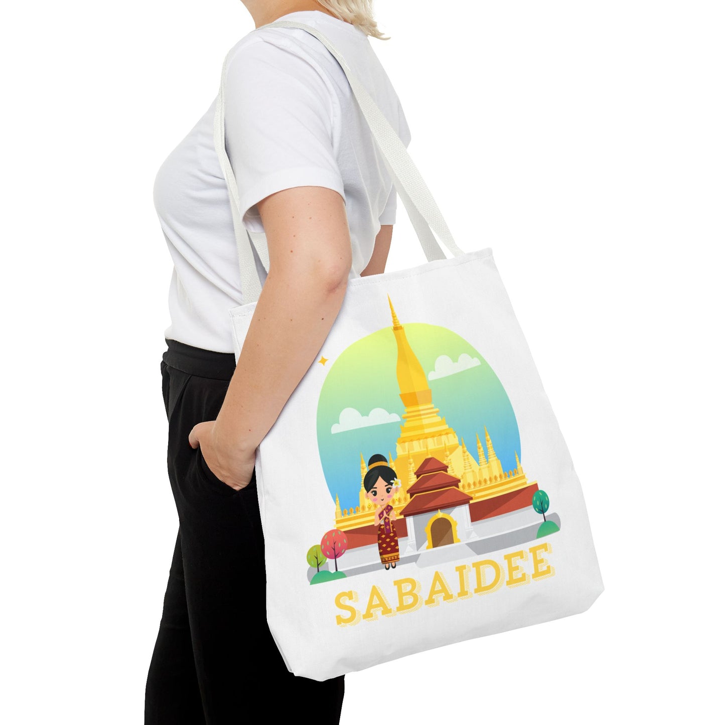 Tote Bag (AOP) "Sabaidee"