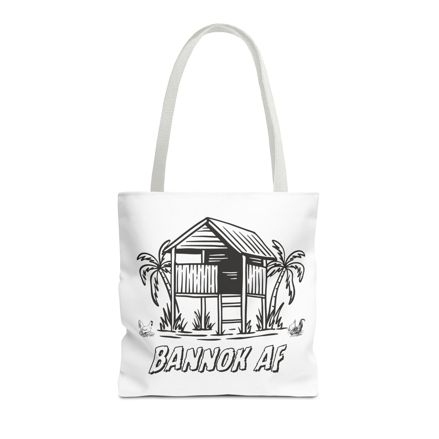 Tote Bag (AOP) "Bannok AF"