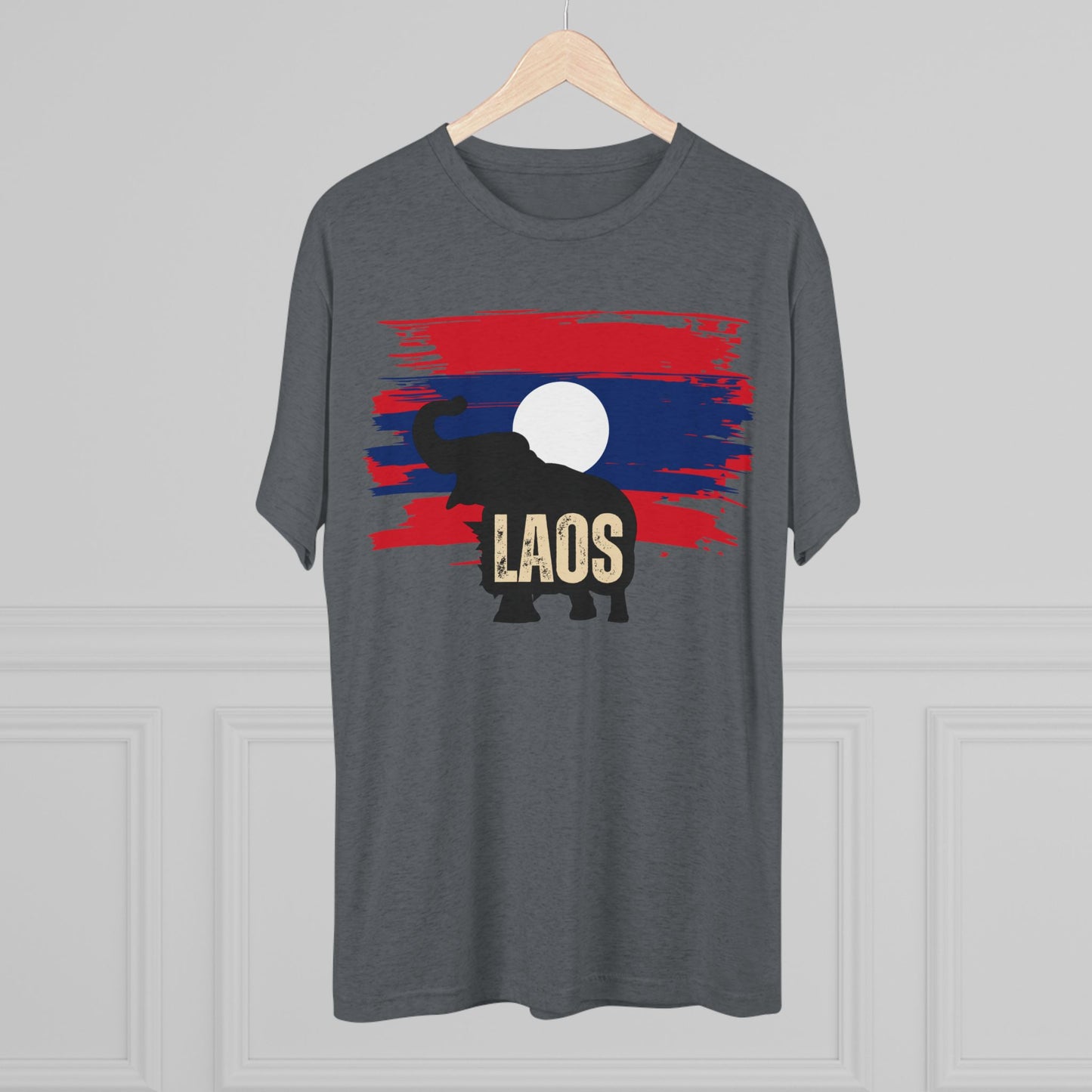 Unisex Tri-Blend Crew Tee "Laos"